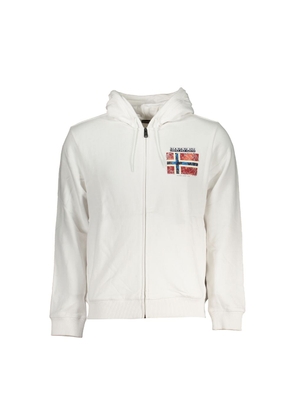 White Cotton Sweater - S