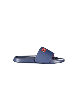 Blue Plastic Men Sandal - EU43/US10