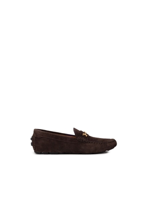 Brown Leather Moccassin - 10.5