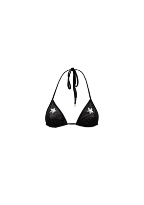 Black Viscose Bra - XS