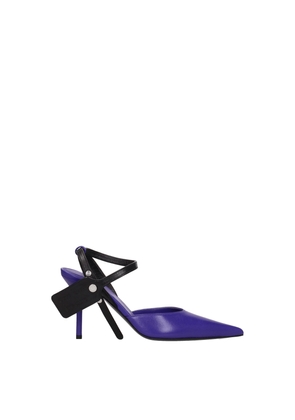 Purple Leather Sandal - EU35/US5