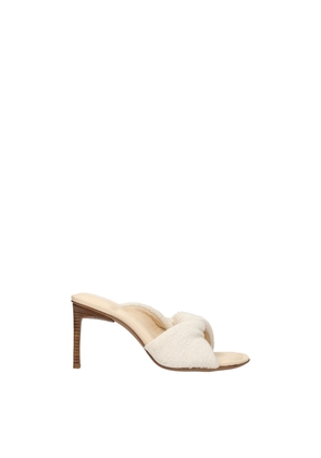 Beige Fabric Sandal - EU36/US6
