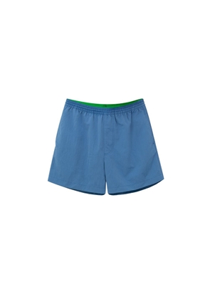 Blue Polyamide Swim Short - S