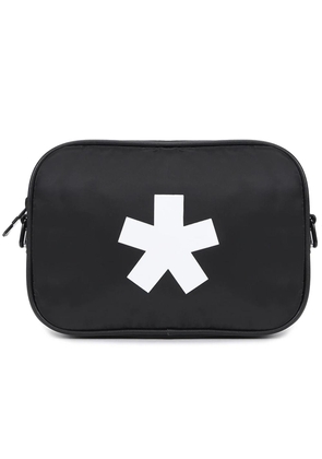 Black Polyester Crossbody Bag