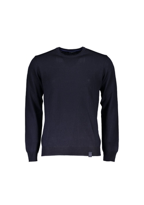 Blue Fabric Sweater - S