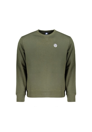 Green Cotton Sweater - XL