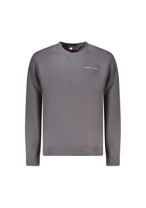 Gray Cotton Sweater - M