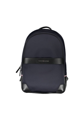 Blue Polyethylene Men Backpack