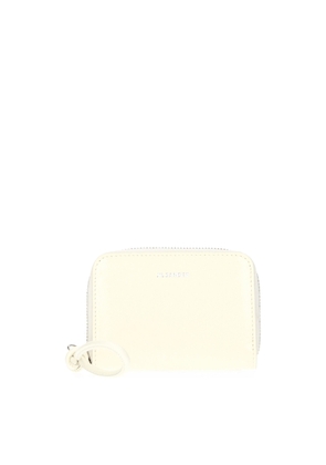 Beige Leather Wallet