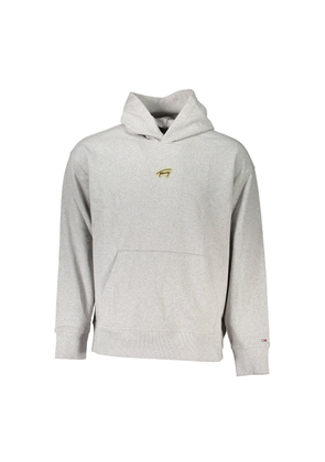 Gray Cotton Men Sweater - XXL