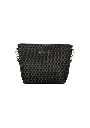 Black Polyethylene Women Handbag