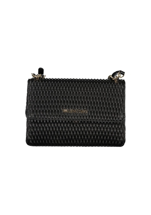 Black Polyethylene Women Handbag