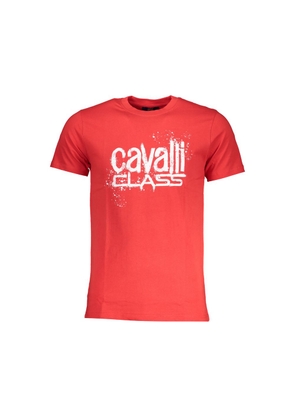 Red Cotton T-Shirt - M