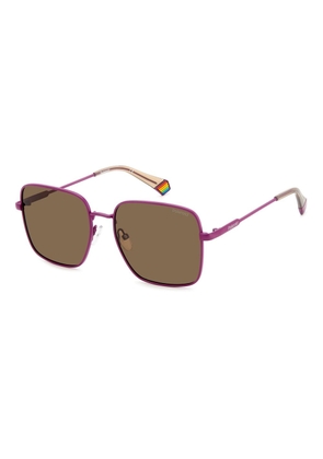 Purple Metal Sunglasses