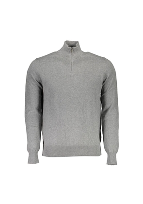 Gray Cotton Sweater - XL