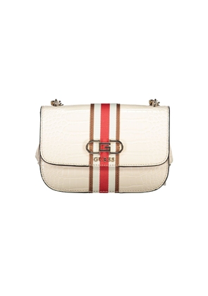 Beige Polyethylene Handbag