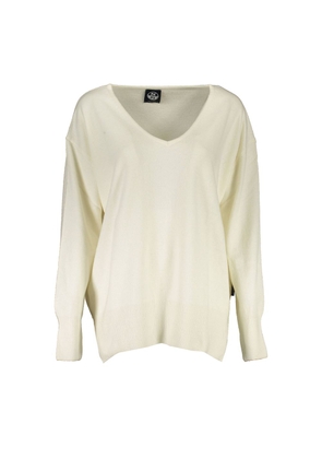 White Wool Sweater - XS