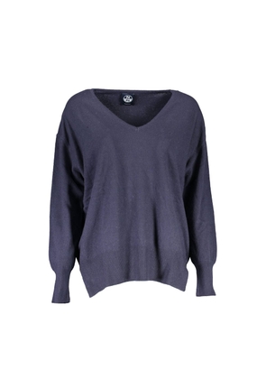 Blue Wool Sweater - XS