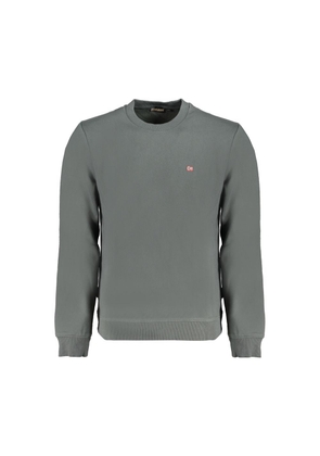 Green Cotton Sweater - XXL