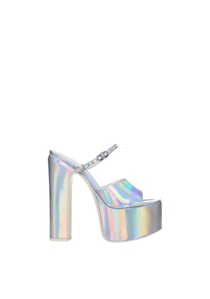 Gray Leather Sandal - EU38.5/US8.5