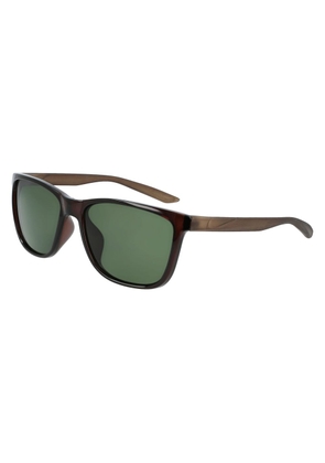 Brown Injected Sunglasses