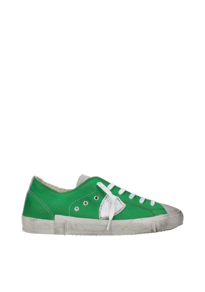 Green Leather Sneakers - EU40/US7
