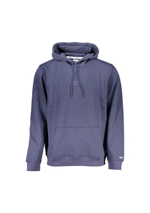 Blue Cotton Men Sweater - XL