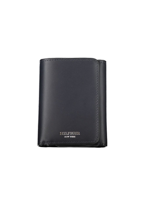 Elegant Blue Leather Wallet for Men