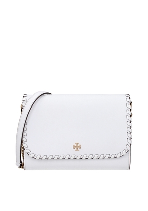 White Leather Clutch Bag