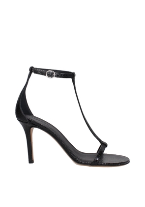 Black Leather Sandal - EU41/US11