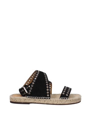 Black Leather Sandal - EU36/US6