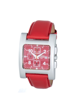 Red Leather Watch