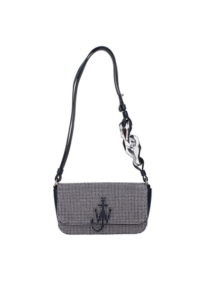 Blue Fabric Shoulder Bag