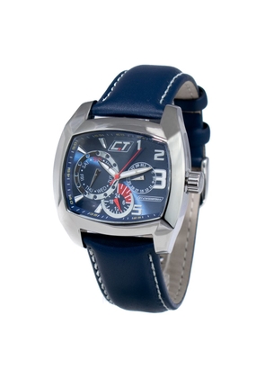 Blue Leather Watch