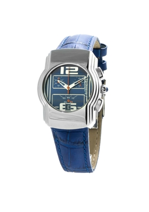 Blue Leather Watch