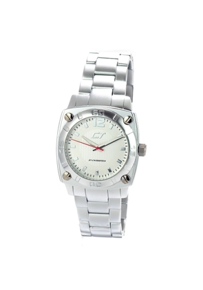 Silver Aluminum Watch