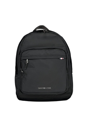Black Polyester Backpack