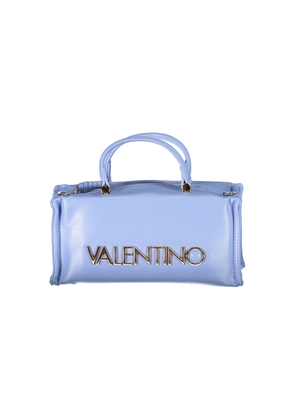 Light Blue Polyethylene Women Handbag