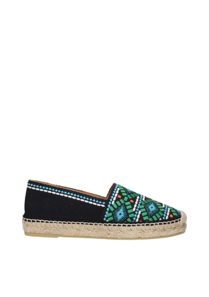 Black Fabric Espadrille - EU37/US7