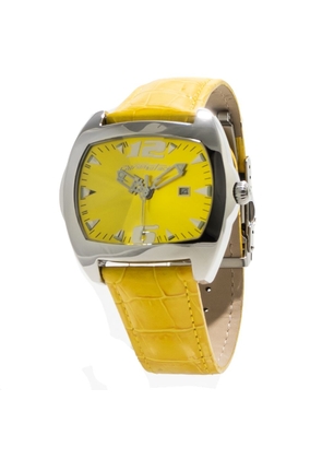 Yellow Leather Watch