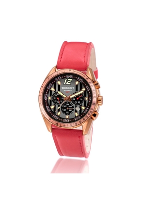 Red Leather Watch