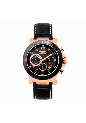 Black Leather Watch