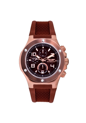 Brown Rubber Watch