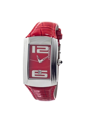 Red Leather Watch