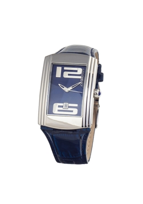 Blue Leather Watch