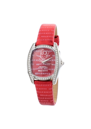 Red Leather Watch