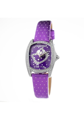 Purple Leather Watch