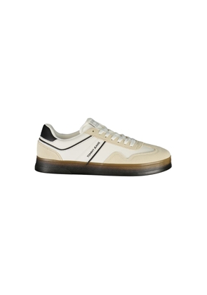 White Leather Men Sneaker - EU46