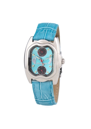 Blue Leather Watch