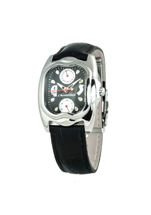 Black Leather Watch